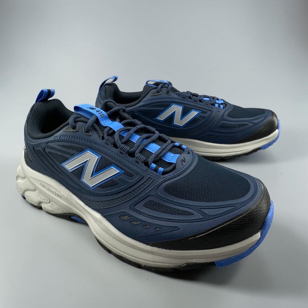 New Balance Fresh Foam 410v9 Trail Running Shoes Men 10 Blue M4108G6 Sneaker NEW